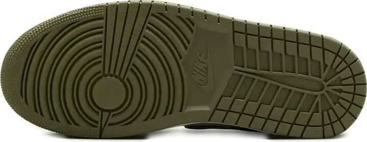 Jordan 1 High "Method of Make Medium Olive" sneakers - Image 4
