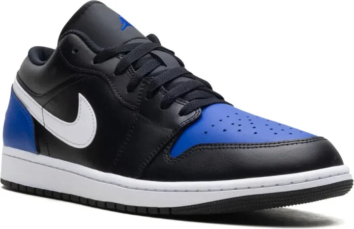 Jordan 1 Low "Black/Royal Toe" sneakers - Image 2