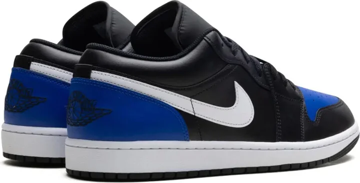 Jordan 1 Low "Black/Royal Toe" sneakers - Image 3