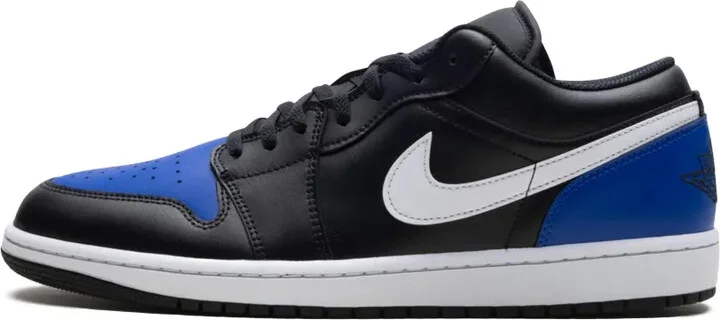 Jordan 1 Low "Black/Royal Toe" sneakers - Image 5
