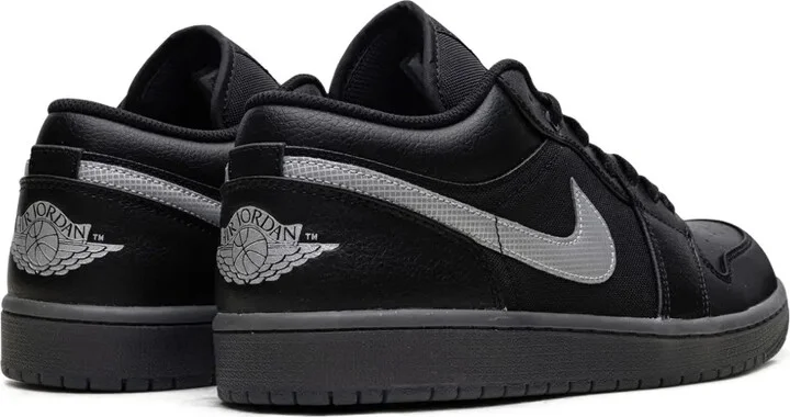 Jordan 1 Low "Black/White/Dark Smoke Grey" sneakers - Image 3