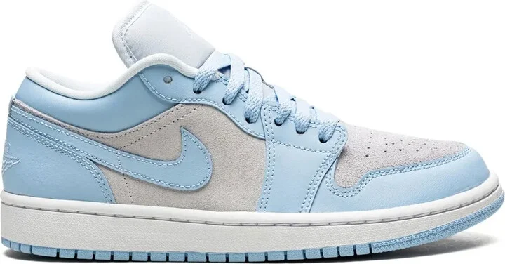 Jordan 1 Low "Football Grey Aluminum" sneakers