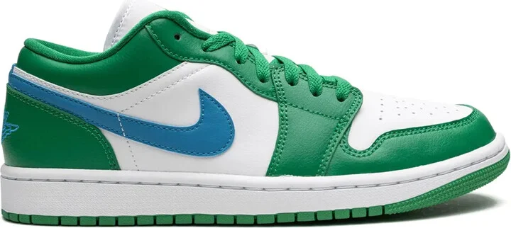 Jordan 1 Low "Lucky Green/Aquatone" sneakers