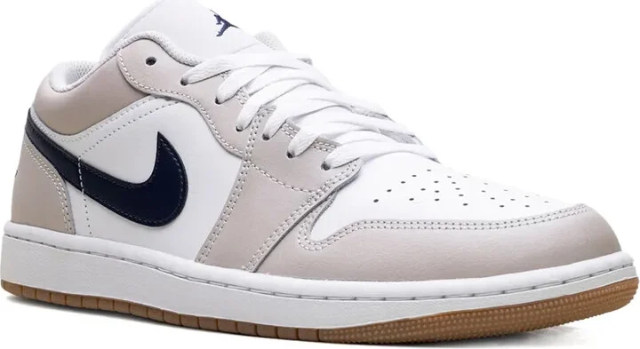 Jordan 1 Low "Midnight Navy/Neutral Grey" sneakers - Image 2