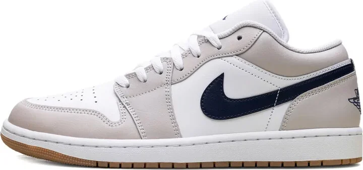 Jordan 1 Low "Midnight Navy/Neutral Grey" sneakers - Image 5
