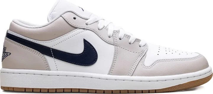 Jordan 1 Low "Midnight Navy/Neutral Grey" sneakers