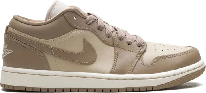 Jordan 1 Low "Rattan Sail/Desert Camo" sneakers