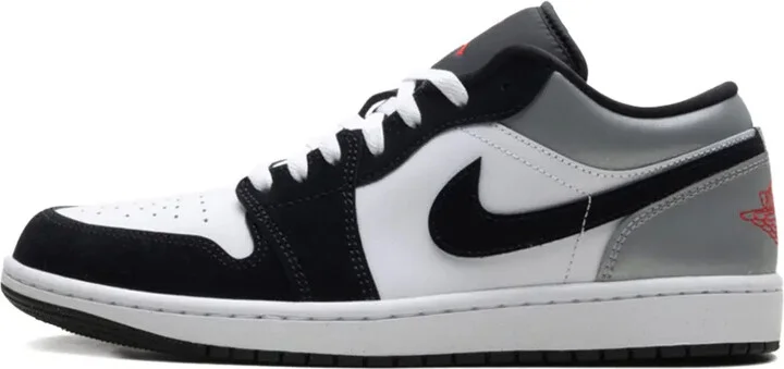 Jordan 1 Low SE "White/Fire Red/Black/Matte Silver" sneakers - Image 5