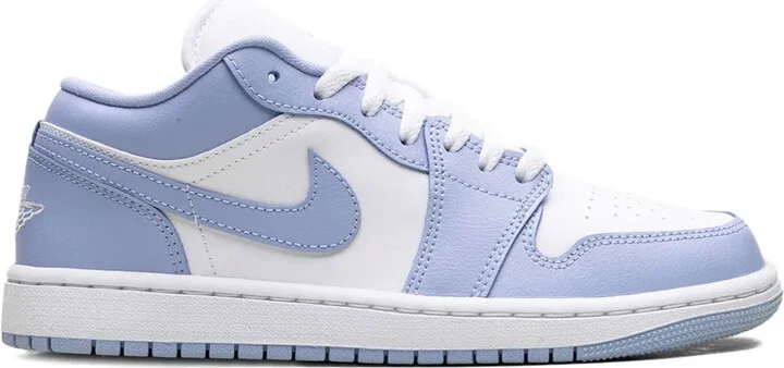 Jordan 1 Low "White/Aluminum" sneakers