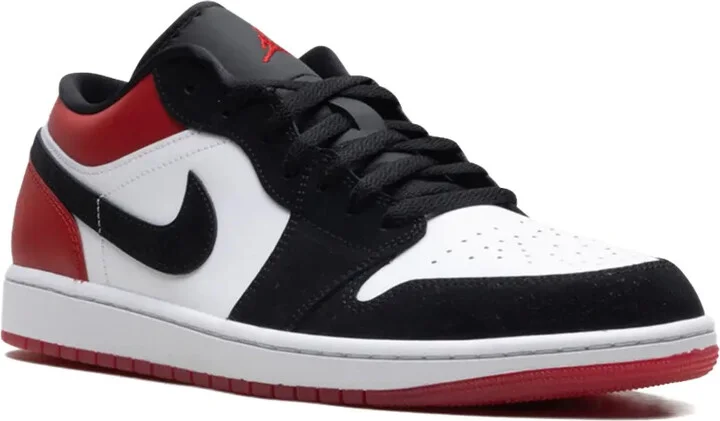 Jordan 1 Low "White/Varsity Red/Black" sneakers - Image 2