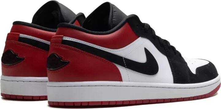 Jordan 1 Low "White/Varsity Red/Black" sneakers - Image 3