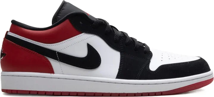 Jordan 1 Low "White/Varsity Red/Black" sneakers