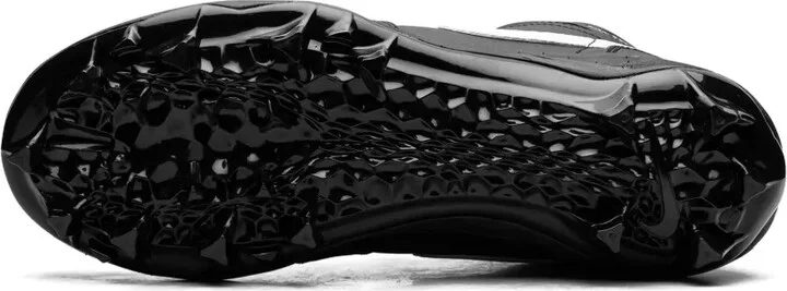 Jordan 1 Mid "Black/White" cleats - Image 4