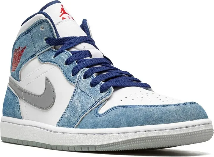 Jordan 1 Mid "French Blue" sneakers - Image 2