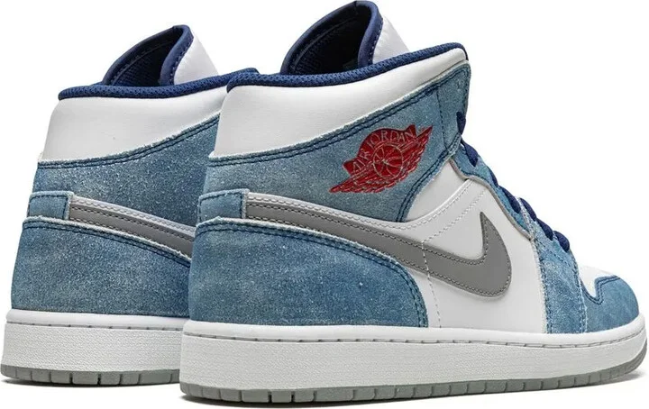Jordan 1 Mid "French Blue" sneakers - Image 4