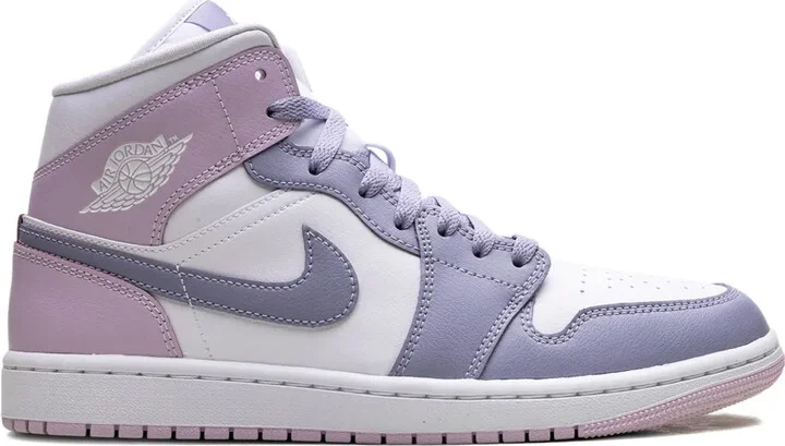 Jordan 1 Mid "Indigo Haze/White/Doll" sneakers