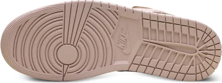 Jordan 1 Mid "Pink Oxford/Brown" sneakers - Image 4