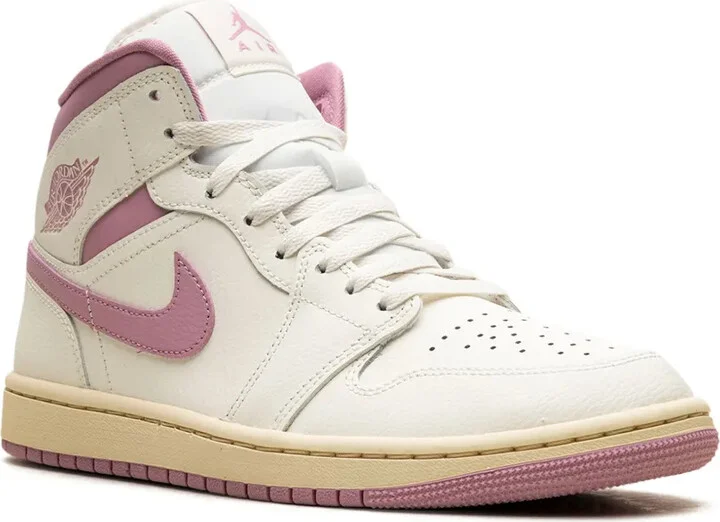 Jordan 1 Mid "Sail Pink/Coconut Milk" sneakers - Image 2