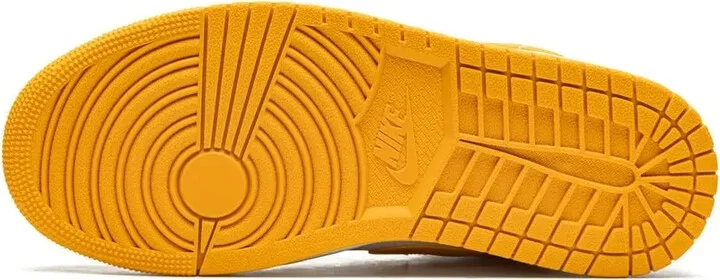 Jordan 1 Mid "White/University Gold" sneakers - Image 4