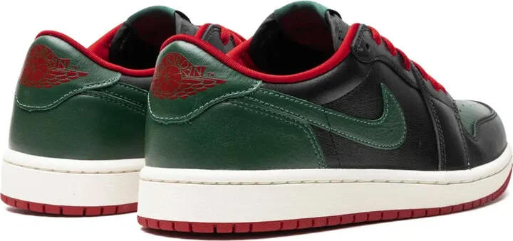 Jordan 1 Retro Low OG "Black/Gorge Green" sneakers - Image 3
