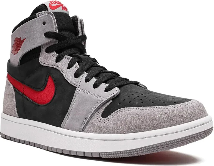 Jordan 1 Zoom Air Comfort 2 "Black/Fire Red/ Cement" sneakers - Image 2