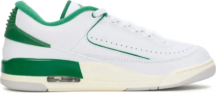 Jordan 2/3 "White/Pine Green" sneakers