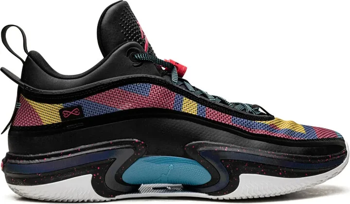 Jordan 36 Low "Black Multi-Color" sneakers