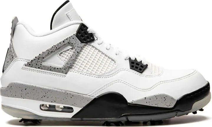 Jordan 4 Golf "White Cement" sneakers