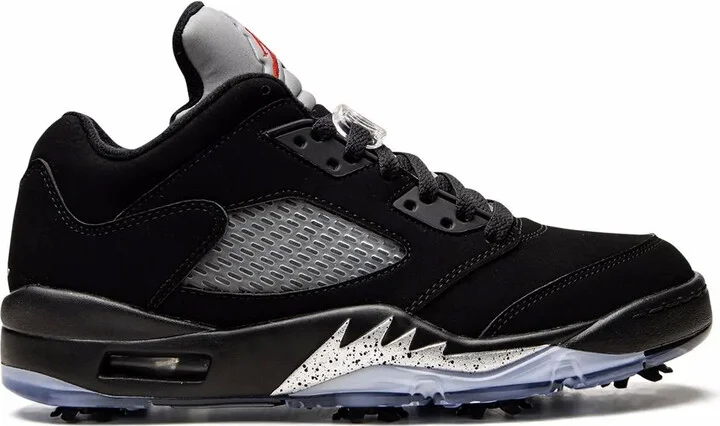Jordan 5 Retro Low Golf "Black Metallic" sneakers