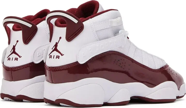 Jordan 6 Rings GS "White/Team Red" sneakers - Image 3