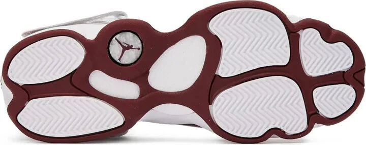 Jordan 6 Rings GS "White/Team Red" sneakers - Image 4