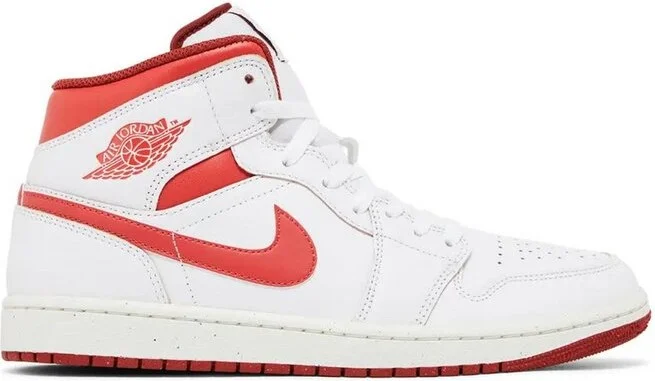 Jordan Air Jordan 1 Mid Lace-Up Sneakers