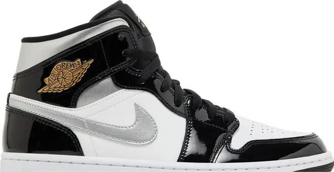 Jordan Air Jordan 1 Mid Lace-Up Sneakers