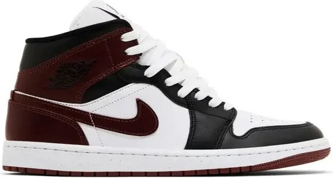 Jordan Air Jordan 1 Mid Lace-Up Sneakers