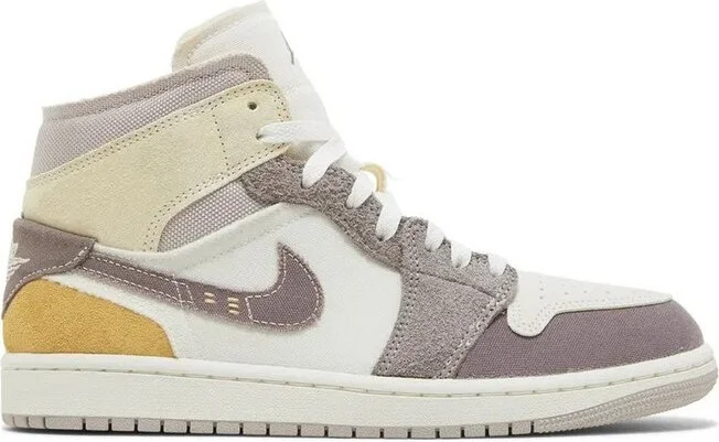 Jordan Air Jordan 1 Mid SE Craft Lace-Up Sneakers