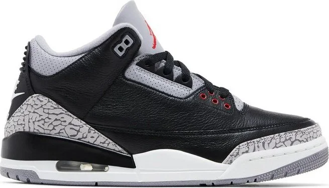 Jordan Air Jordan 3 Lace-Up Sneakers