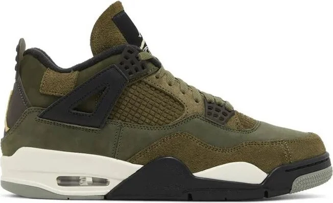 Jordan Air Jordan 4 Craft Lace-Up Sneakers
