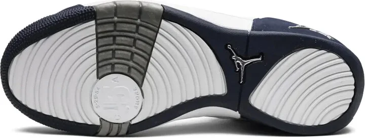 Jordan Carmelo 1.5 Low "White/Metallic Silver/Obsidian" sneakers - Image 4