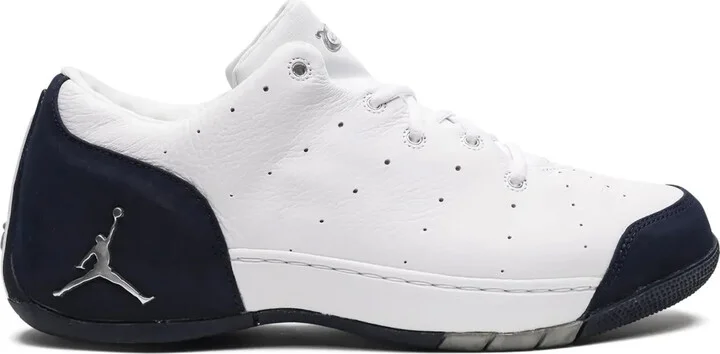 Jordan Carmelo 1.5 Low "White/Metallic Silver/Obsidian" sneakers