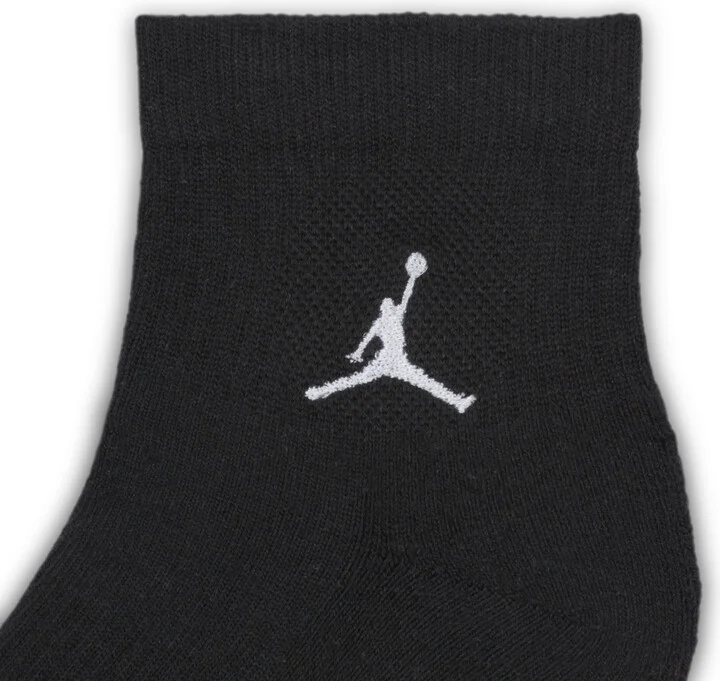 Jordan Everyday Ankle Socks (3 Pairs) in Multicolor | DX9655-902 - Image 4