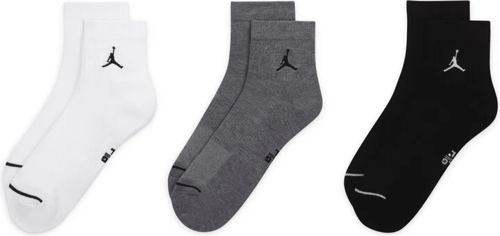 Jordan Everyday Ankle Socks (3 Pairs) in Multicolor | DX9655-911 - Image 2