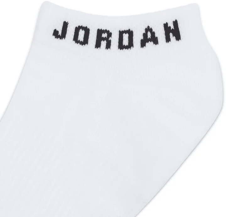 Jordan Everyday No-Show Socks (3 Pairs) in White | DX9656-100 - Image 4
