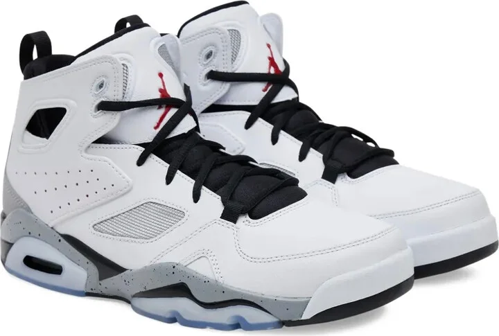 Jordan Flight Club 91 "White Cement" sneakers - Image 2