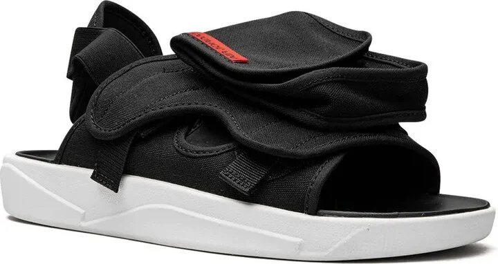 Jordan LS "Black/White" slides - Image 2