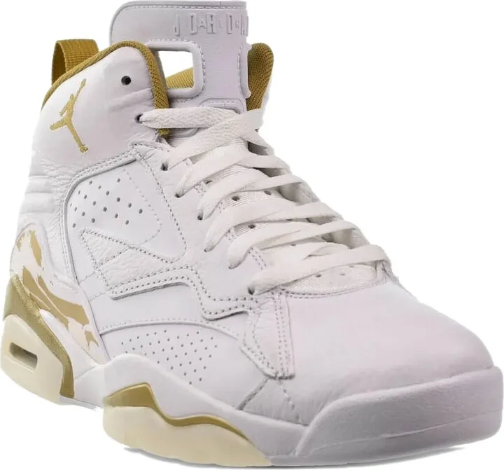 Jordan MVP "White/Gum Light Brown/Metallic Gold" sneakers