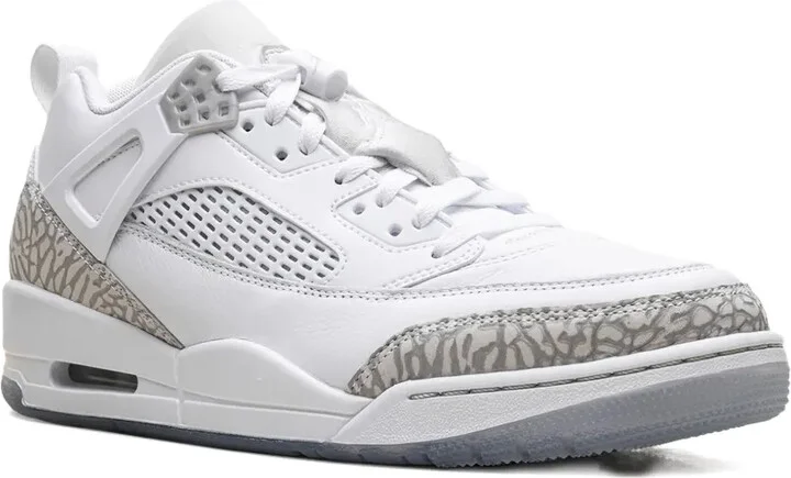 Jordan Spizike Low " White/Metallic Silver/Barely Blue/Neutral Grey" sneakers - Image 2