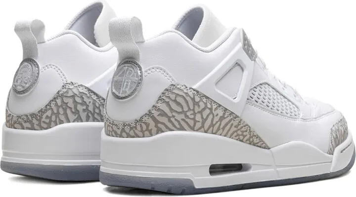 Jordan Spizike Low " White/Metallic Silver/Barely Blue/Neutral Grey" sneakers - Image 3