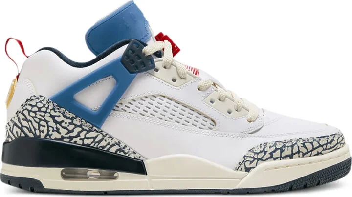 Jordan Spizike "White/Armory Navy/Aegean Storm/Gym Red" sneakers
