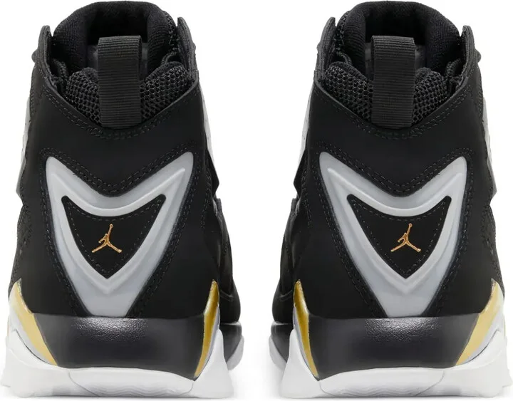 Jordan True Flight "Black/Metallic Gold/Wolf Grey/White" sneakers - Image 3