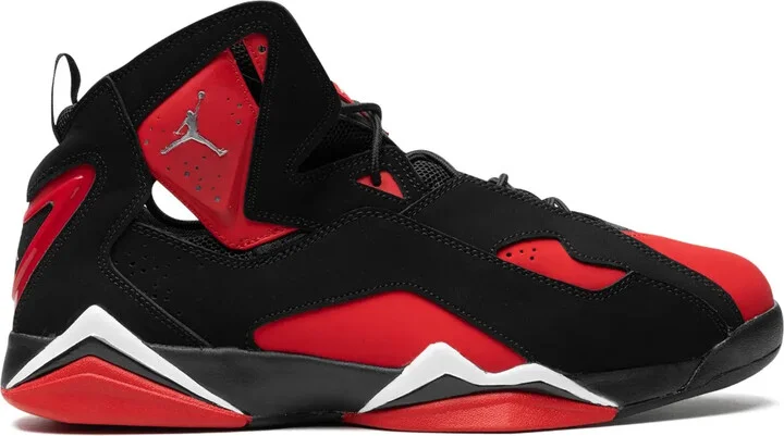 Jordan True Flight "Black/Red" sneakers